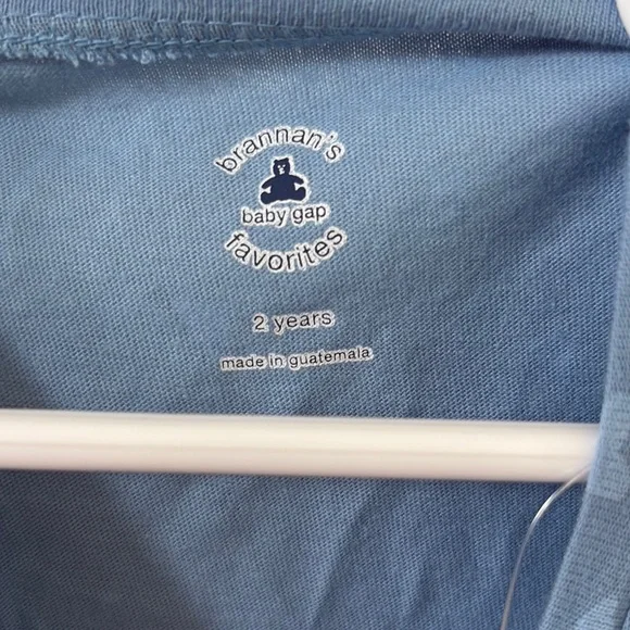 Baby GAP Blue Heart Top - Picture 5 of 9